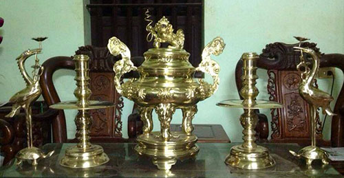 Đồ thờ bằng đồng - Đúc Minh Quang - Công Ty TNHH MTV Cơ Khí Đúc Minh Quang