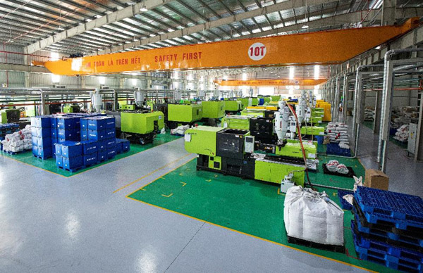 Hình ảnh nhà xưởng pallet nhựa công ty WPL - Wooden Pallet Việt Nam - Công Ty Cổ Phần Đầu Tư và Thương Mại Wooden Pallet Việt Nam