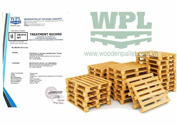 Khử trùng tiêu chuẩn quốc tế ISPM15 - Wooden Pallet Việt Nam - Công Ty Cổ Phần Đầu Tư và Thương Mại Wooden Pallet Việt Nam