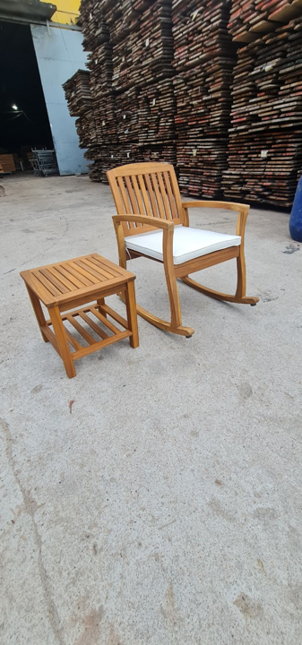 Bộ ghế bập bênh mặt gỗ acacia - Nội Thất Modern Sourcing - Công Ty TNHH Modern Sourcing