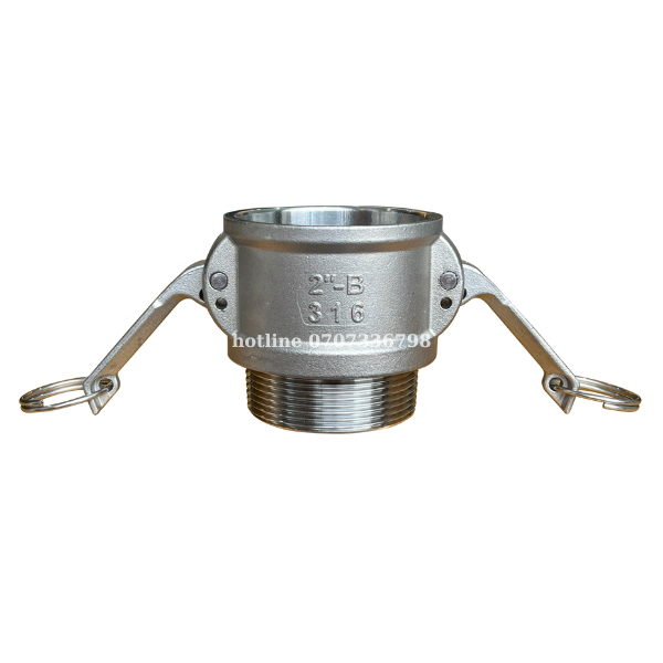 Đầu nối nhanh loại B inox 304 - Vật Tư Ngành Nước Việt Phát - Công Ty TNHH Vật Tư Điện Nước Việt Phát