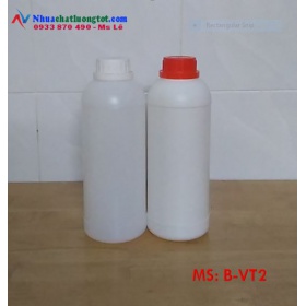 Chai nhựa 1 lít màu trắng trong - Nhựa Công Nghiệp Mỹ Kỳ - Công Ty TNHH Công Nghiệp Mỹ Kỳ