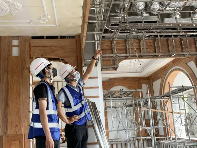 Dự án thi công điều hòa cho lâu đài Vĩnh Phúc