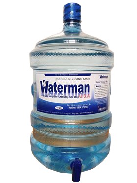 Bình Waterman 19 lít - Nước Uống Waterman, QOL - Công ty CP Hiền Châu
