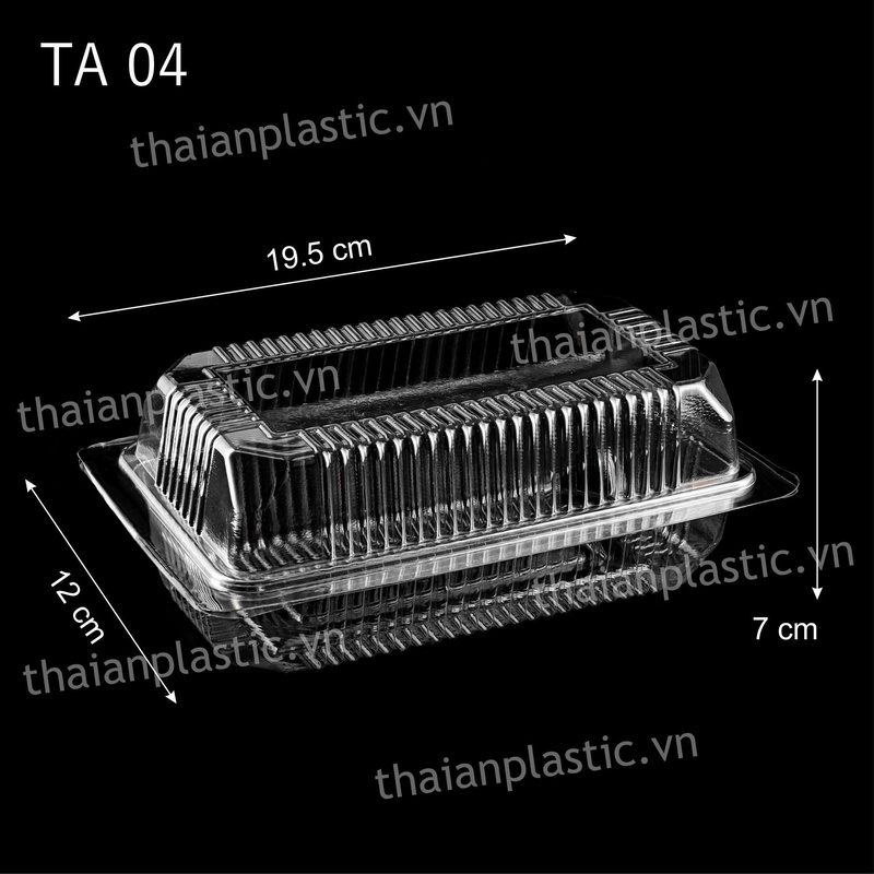 Khay trái cây TA04 - Hộp Nhựa Dùng 1 Lần Thái An - Công Ty Cổ Phần Bao Bì Nhựa Thái An