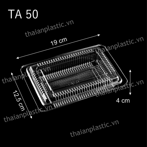 Hộp nhựa hình chữ nhật - Công Ty Cổ Phần Bao Bì Nhựa Thái An