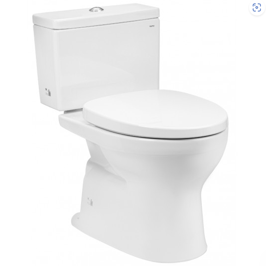 Bồn cầu 2 khối TOTO CS326DT3 nắp êm TC385VS - Thiết Bị Vệ Sinh H.Mai - Công Ty TNHH Thương Mại Dịch Vụ H.Mai