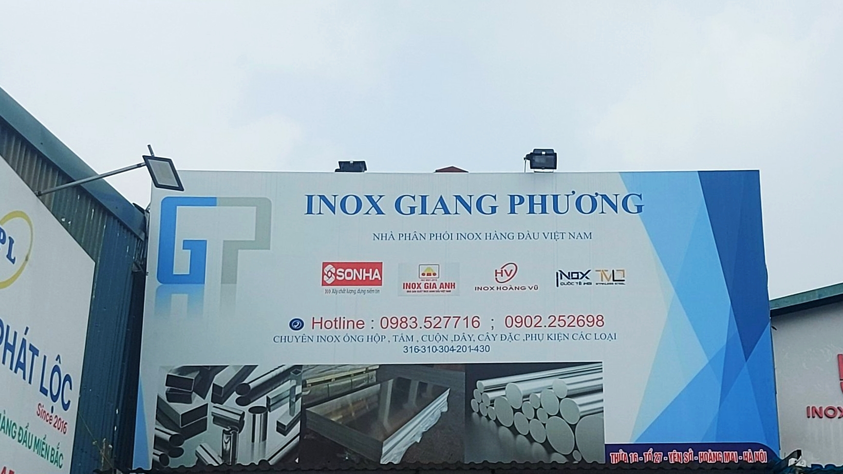 Hình ảnh kho xưởng Giang Phương