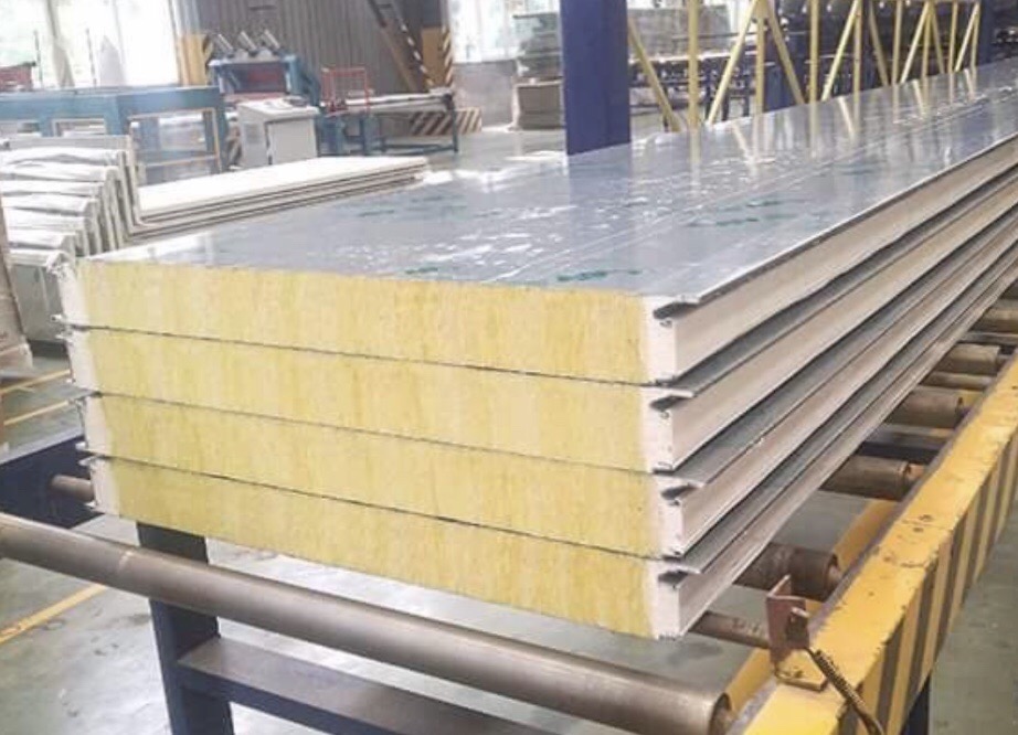 Panel bông thủy tinh vách ngoài - Panel Visaco - Công Ty TNHH Sản Xuất Và Thương Mại Thái Bình Xanh