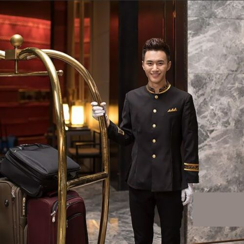 Đồng phục Bellman, Doorman - Đồng Phục Phước Thịnh - Công Ty TNHH May In Phước Thịnh
