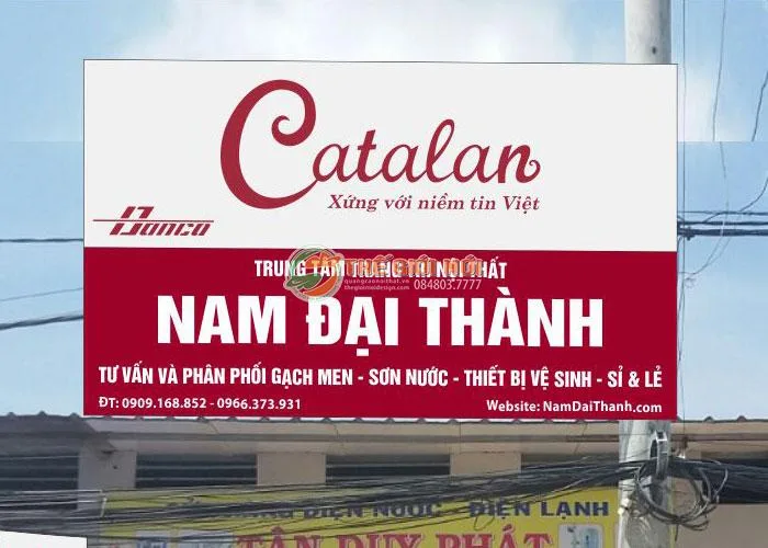 Bảng hiệu tài trợ