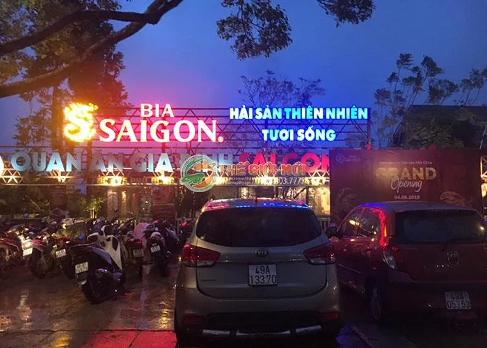 Biển quảng cáo đén Led