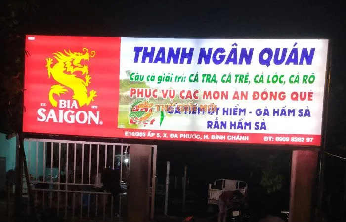 Biển quảng cáo đén Led