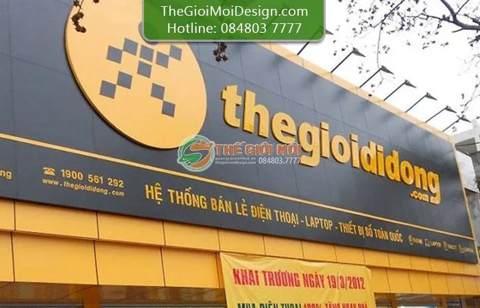 Mặt dựng, bảng hiệu Alu