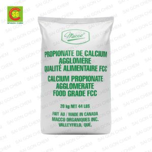 Calcium Propionate - Canada - Phụ Gia Thực Phẩm Sài Gòn Chem - Công Ty TNHH Xuất Nhập Khẩu Sài Gòn Chem
