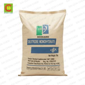 Đường Dextrose Monohydrate Dongxiao - Phụ Gia Thực Phẩm Sài Gòn Chem - Công Ty TNHH Xuất Nhập Khẩu Sài Gòn Chem