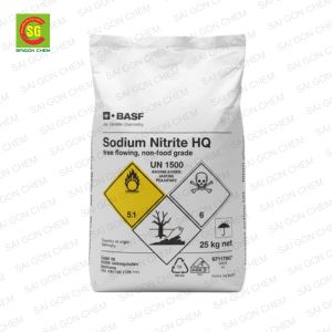 Sodium Nitrite - Đức - Phụ Gia Thực Phẩm Sài Gòn Chem - Công Ty TNHH Xuất Nhập Khẩu Sài Gòn Chem