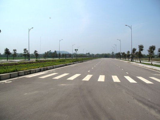 Đường trục trung tâm KDT mới Mê Linh