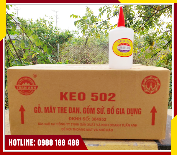 Keo 502 thủ công mỹ nghệ