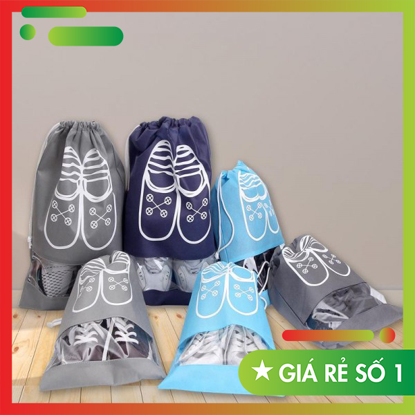Túi giây rút đựng giày dép - Túi Vải An Vũ - Công Ty Cổ Phần Đầu Tư Thương Mại Và Dịch Vụ An Vũ