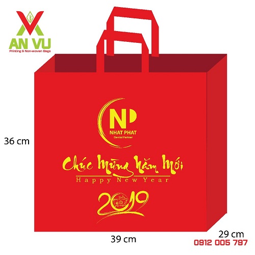 Túi đựng quà tết - Túi Vải An Vũ - Công Ty Cổ Phần Đầu Tư Thương Mại Và Dịch Vụ An Vũ
