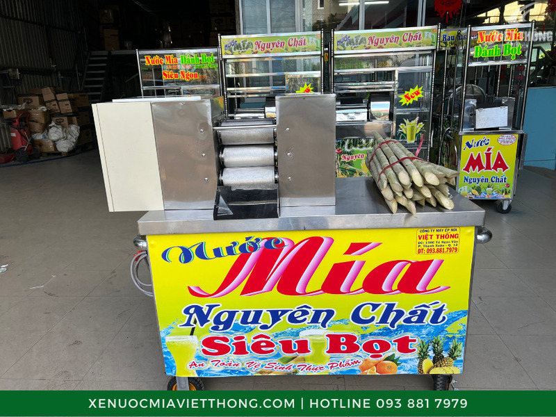 Máy ép mía công nghiệp
