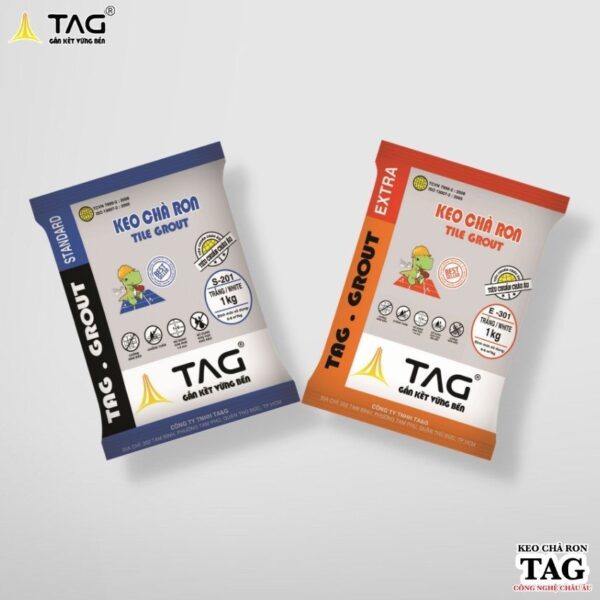Keo chà ron nội thất TAG Grout Standard - Keo Dán Gạch TAG - Công Ty TNHH TA&G
