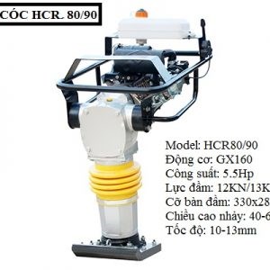Máy đầm cóc HCD80.90 - Máy Xây Dựng á Châu - Công Ty Cổ Phần Máy Xây Dựng á Châu