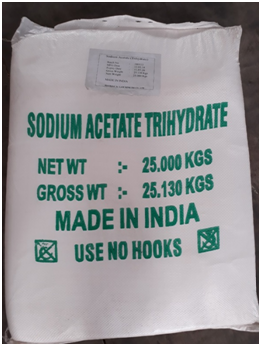 Sodium acetate trihydrate - Công Ty TNHH TM DV XNK Lâm Minh Trí