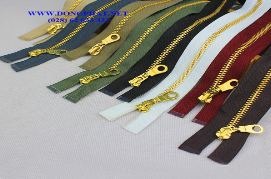 Dây kéo đồng vàng - Vải Không Dệt Đồng Phát - Công Ty TNHH Thương Mại Xuất Nhập Khẩu Đồng Phát