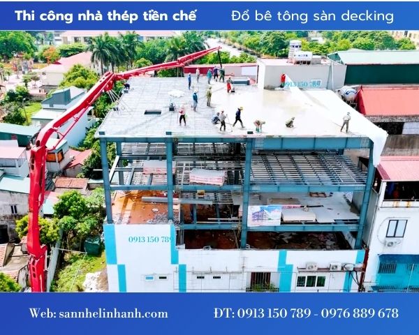 Nhà khung thép Linh Anh - Cơ Khí Xây Dựng Linh Anh - Công Ty TNHH Thương Mại Và Công Nghệ Linh Anh