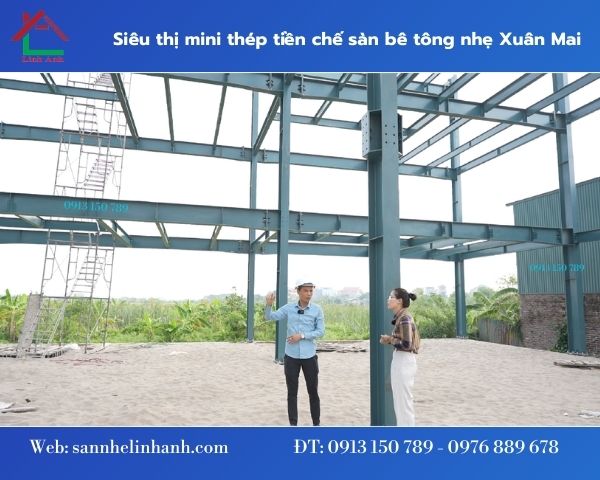 Nhà khung thép Linh Anh - Cơ Khí Xây Dựng Linh Anh - Công Ty TNHH Thương Mại Và Công Nghệ Linh Anh