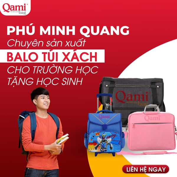 Balo Qami - Túi Xách Phú Minh Quang - Công Ty TNHH May Túi Xách Phú Minh Quang