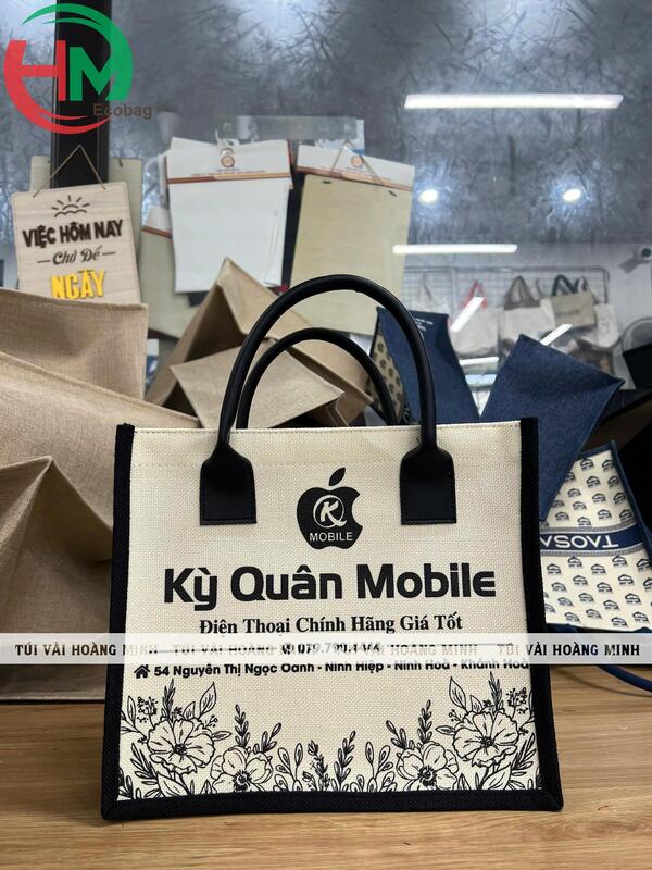 Túi Linen Mobile