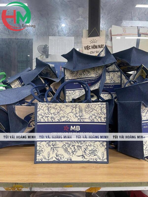 Túi Linen ngân hàng MB
