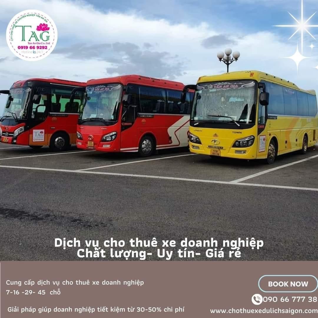 Dịch vụ cho thuê xe - Công Ty TNHH DV Du Lịch Vận Tải Tấn An Gia