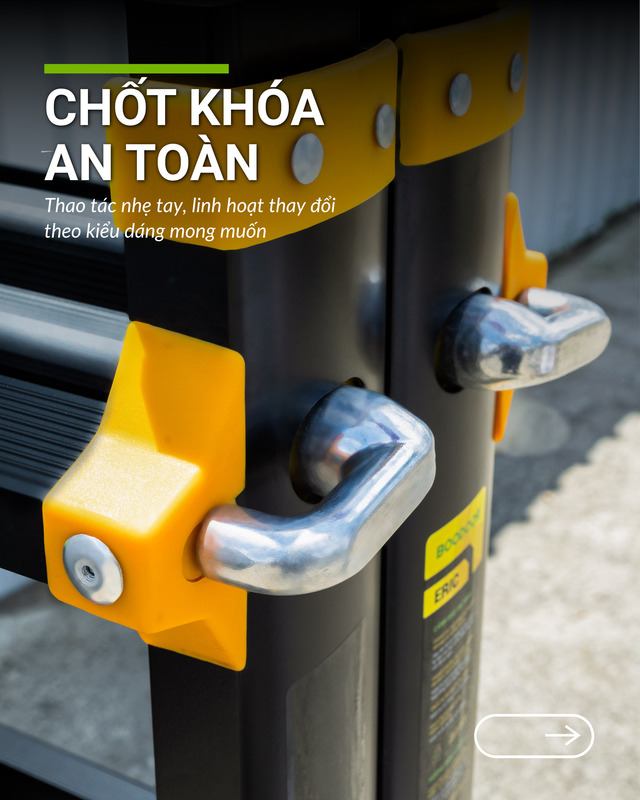 Thang rút lồng cao cấp Eric
