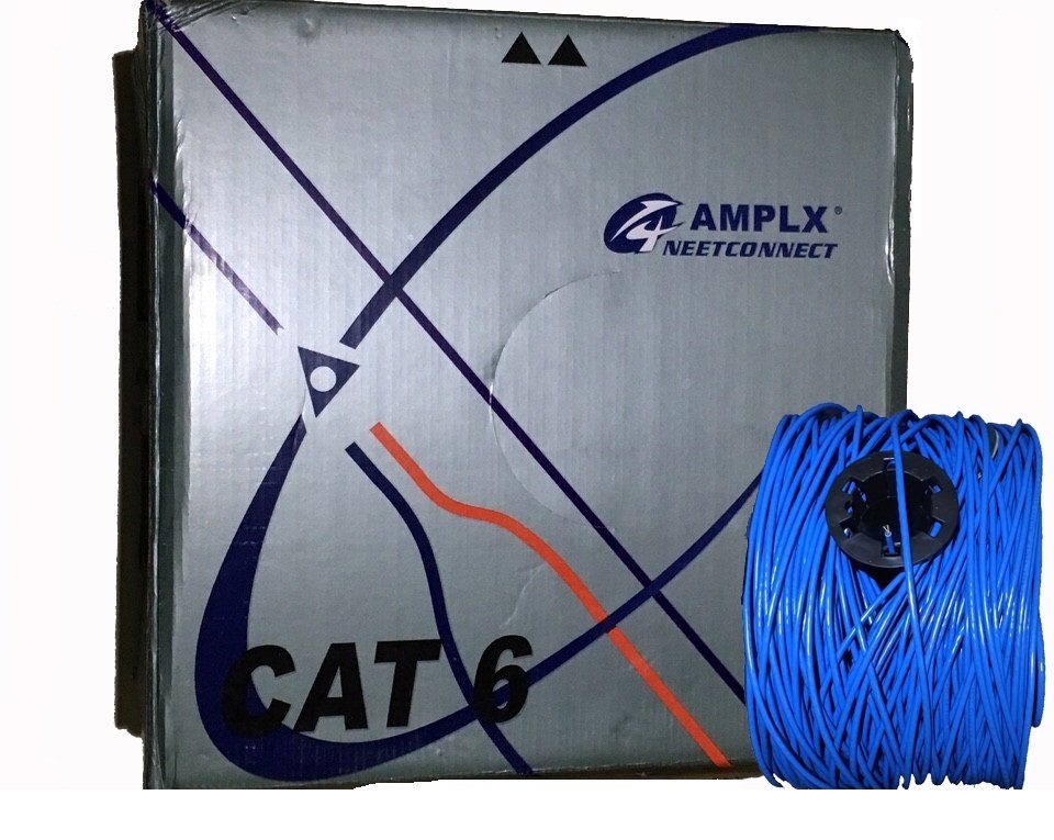 Cáp mạng AMPLX CAT6 0620 (305M) - Thiết Bị Điện Nguyễn Đức - Công Ty TNHH Thương Mại Kỹ Thuật Điện Nguyễn Đức