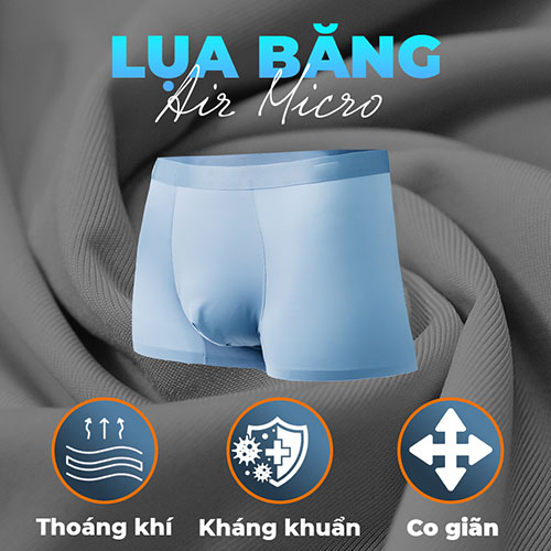 Sản xuất đồ lót nam dán không may