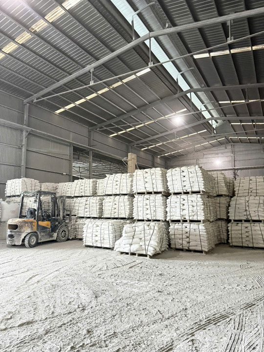 Dây chuyền sản xuất công ty Thiên Sơn