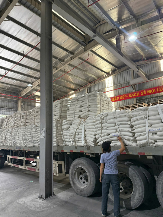 Dây chuyền sản xuất công ty Thiên Sơn