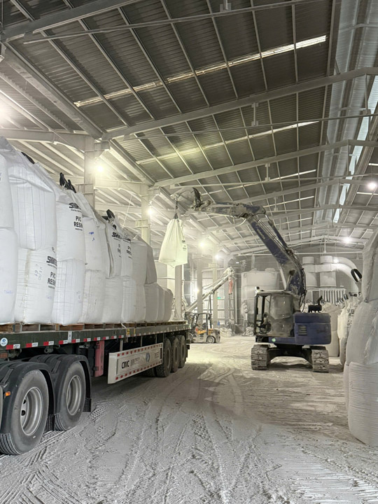 Dây chuyền sản xuất công ty Thiên Sơn