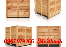 Thùng gỗ - Công Ty TNHH Một Thành Viên Pallet Gỗ Thủy Thành