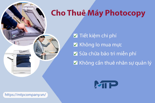 Dịch vụ cho thuê máy photocopy - Cho Thuê Máy Photocopy MTP - Công Ty TNHH TMDV Tổng Hợp Máy Văn Phòng MTP