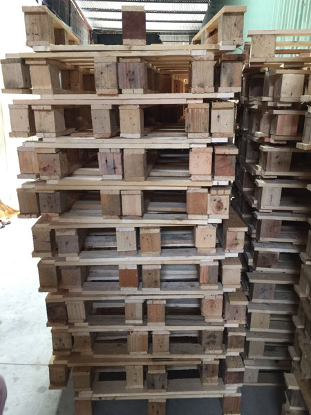 Pallet gỗ thông tái chế - Pallet Gỗ Minh Tiếp - Công Ty TNHH Minh Tiếp