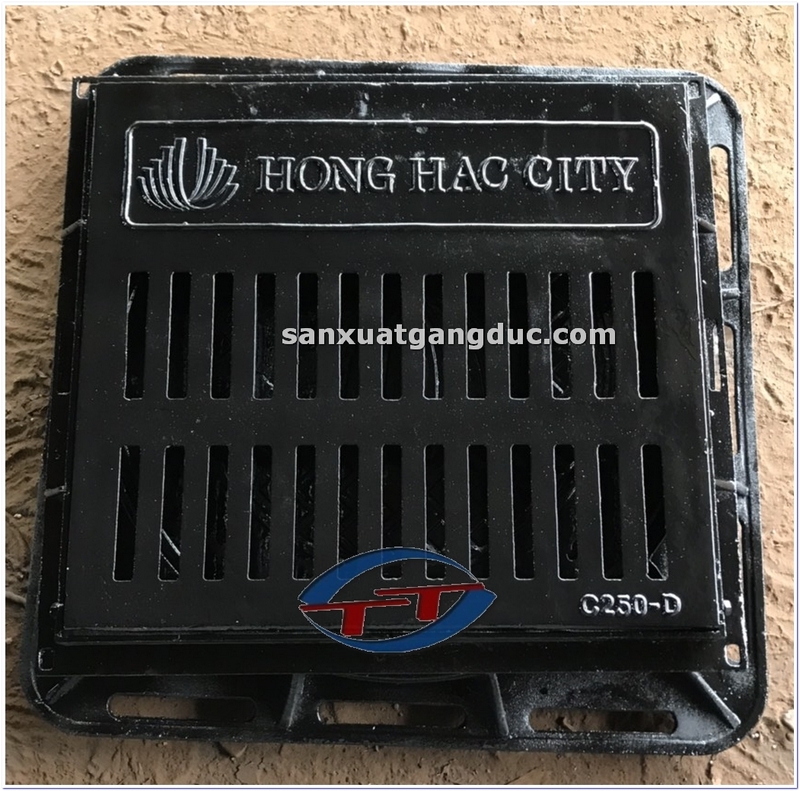 Nắp hố ga gang KT 920x750x50