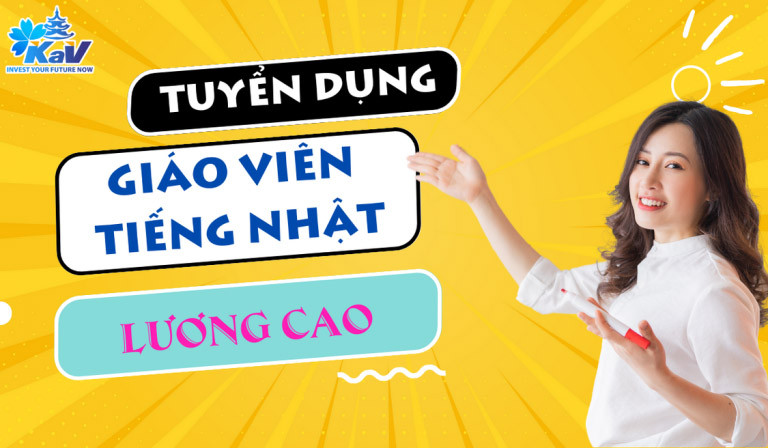 Tuyển dụng giáo viên tiếng Nhật