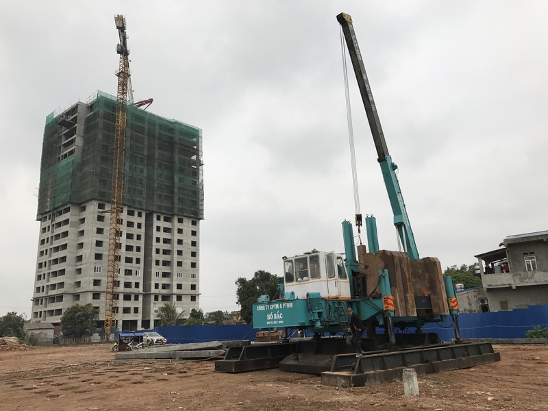 Thi công ép cọc bê tông - ép Cọc Bê Tông Hồ Bắc - Công Ty Cổ Phần Thương Mại Và Phát Triển Nền Móng Hồ Bắc