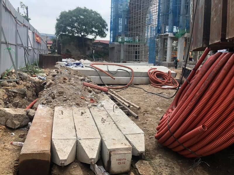 Thi công ép cọc bê tông
