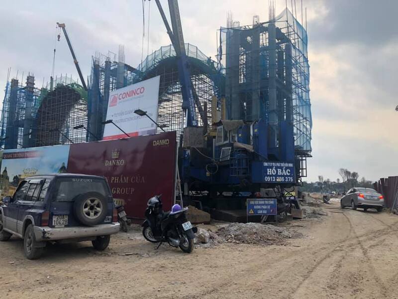 Thi công ép cọc bê tông